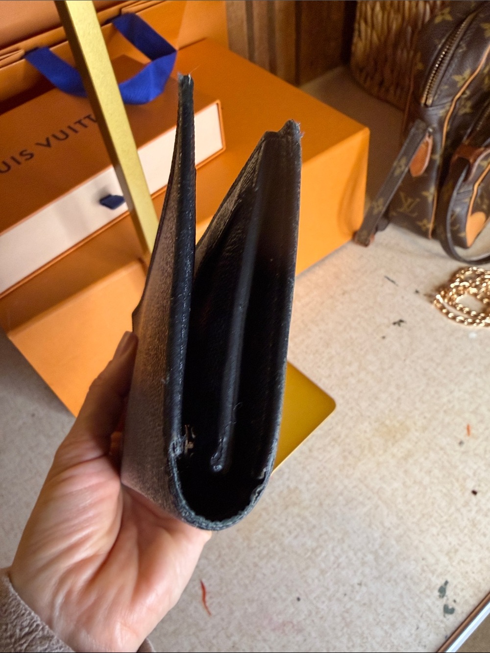 Louis Vuitton Black Damier Graphite Wallet - Picture 10 of 14